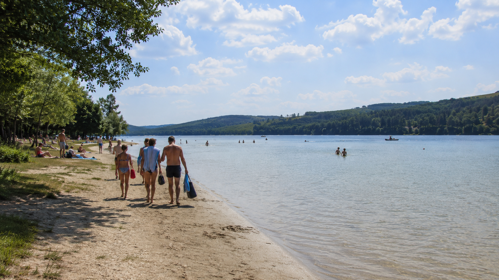 Coach hire for swimming trips